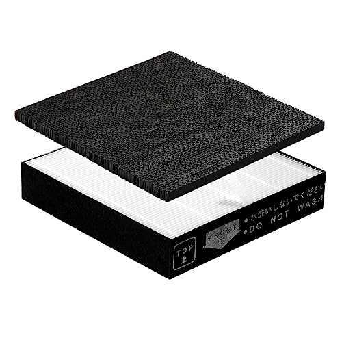 FETION 集塵フィルター KAFP080B4 / 脱臭フィルター 2291097 ダイキンと取付互換性のあるフィルター 2点セット 空気清浄機用交換フィルター 互換フィルター